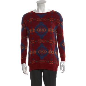 ✨Ralph Lauren Denim & Supply Printed Crew Neck Sz Large Pullover✨